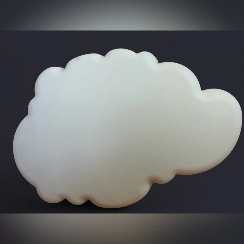 Ikea White Cloud Light Wall Light, Corded Lamp Kawaii Cute Aesthetic Home Decor